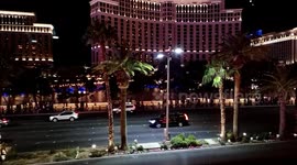 Bellagio Fountains Evening Las Vegas TimeLaps