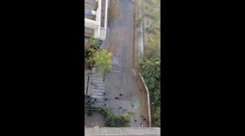 Manifestantes se enfrentan a carabineros en Santiago de Chile