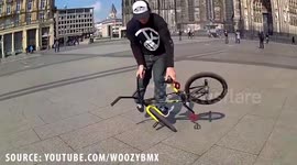 Man shows amazing Skills & Tricks on his BMX Bike (incl. Fails / Crashes)