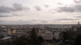 View of Paris city