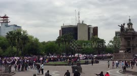 #8M Women’s day March in Monterrey Mexico