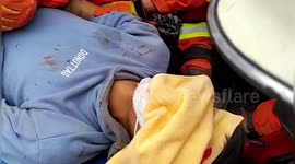 Chinese man rescued after being trapped in collapsed coronavirus hotel for almost three days