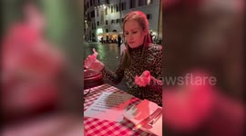 UK tourist sanitises self at Rome restaurant as diners advised to eat 1 meter apart