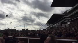 False start during the first race of the Cheltenham Festival