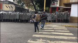 Conflictos en Caracas, Venezuela