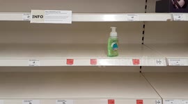 London shoppers continue to panic buy as supermarkets introduce rationing