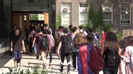 University of Toronto students on campus in September, exteriors for use in news stories as many universities are closing or deferring exams due to the coronavirus and making classes online for the rest of the semester
