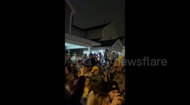 University of Dayton students PARTY after shutdown amid coronavirus fear, drawing riot police with pepper spray balls