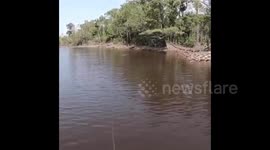 Tucunaré açu fishing in the Amazon basin