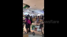 Shoppers in the Philippines are panic buying amid coronavirus