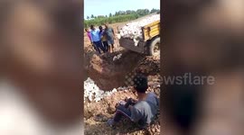 As coronavirus panic grips India, farmer buries 6000 chickens alive in southern India