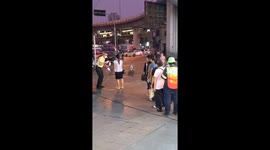 Thai authorities condemn volunteer health worker seen spraying passengers with 'disinfectant'