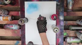 Spray Painting art video #2