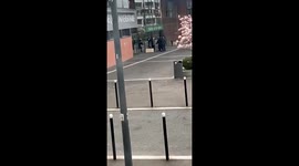 Armed police seen entering Evry University in Paris after reports of 'man armed with bomb'