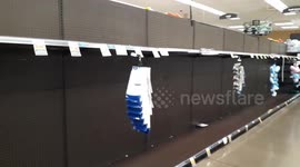 Coronavirus: This is what the toilet paper aisle looks like at a Las Vegas supermarket