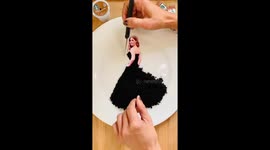 TikTok artist creates oddly beautiful Amy Adams dress with recycled coffee