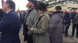 Lily Allen and Nick Knowles among celebrities at Cheltenham Festival despite coronavirus fears