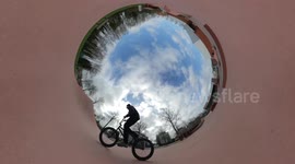 Amazing BMX Bike Tricks with 360 Camera / Tiny Planet Effect / Viral Footage