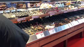 Empty grocery store shelves in Canada as COVID-19 declared pandemic