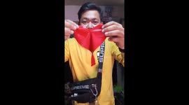 Heart Balloon Inflates As Devil With Horns