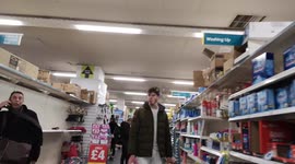 Poundland In East London Runs Out Of Items Due To Coronavirus Panic Buying