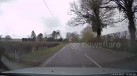 Narrowly avoided T-bone crash