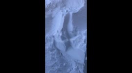 Drifts as high as house in Quebec