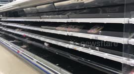 Tesco out of meat during Coronavirus panic, but vegetarian options fully stocked