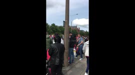 Liverpool Champions League Winners Football Club City Bus Parade 2019 in Liverpool Merseyside After the Final