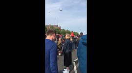 Liverpool Champions League Winners Football Club City Bus Parade 2019 in Liverpool Merseyside After the Final