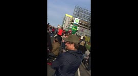 Liverpool Champions League Winners Football Club City Bus Parade 2019 in Liverpool Merseyside After the Final