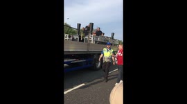 Liverpool Champions League Winners Football Club City Bus Parade 2019 in Liverpool Merseyside After the Final Live