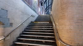 Corona Virus, Abandoned Station Subway, Ghost Station, Great for news stories