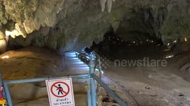 Cave where Thai soccer team were rescued receives fewer tourists due to COVID-19 pandemic