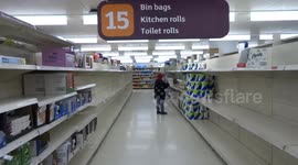 A failed attempt to purchase toilet roll at Sainsbury's in early morning due to stockpiling over Coronavirus self-isolation fears