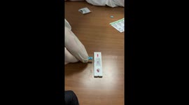 Ukrainian doctor explains COVID-19 'express test' that checks infection in minutes