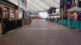 Greenwich deserted after Boris Johnson advises people to work from home during COVID-19 pandemic