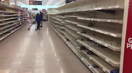 Panic buying leaves London Supermarkets in Chaos