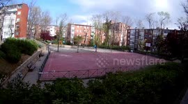 Coronavirus: Streets of Madrid deserted on fourth day of state of emergency
