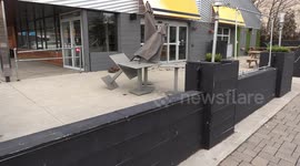 Many restaurants in Ontario Canada closed due to state of emergency in effect due to COVID-19 coronavirus pandemic costing thousands of low income people their jobs