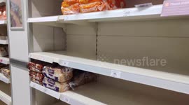 Local chain stores unable to restock amongst panic buying spree