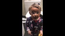Scottish dad shares just what happens when you leave a two-year-old unattended with fake tan