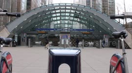 London's Canary Wharf financial district