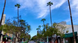 All Quiet on the Third Street Promenade - Covid-19 has left Santa Monica’s busiest walking mall empty.