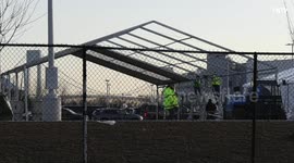 NYC sees first drive-thru coronavirus testing in Staten Island