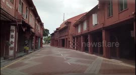 World Heritage Site Malacca left deserted after sharp spike in COVID-19 cases in Malaysia