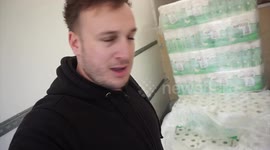 Coronavirus: DJ makes £3,000 in two hours by selling toilet roll by side of road