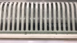 Supermarket empty shelves
