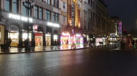 London's West End Looks Empty As People Stay Away Due To The Fears Of Coronavirus