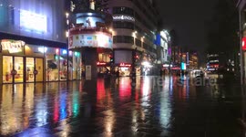 London's Leicester Square Empty Due To Coronavirus Fears